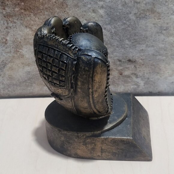 PDU Baseball Mitt Glove Ball Gold Champs Sports Award Trophy - Picture 5 of 11